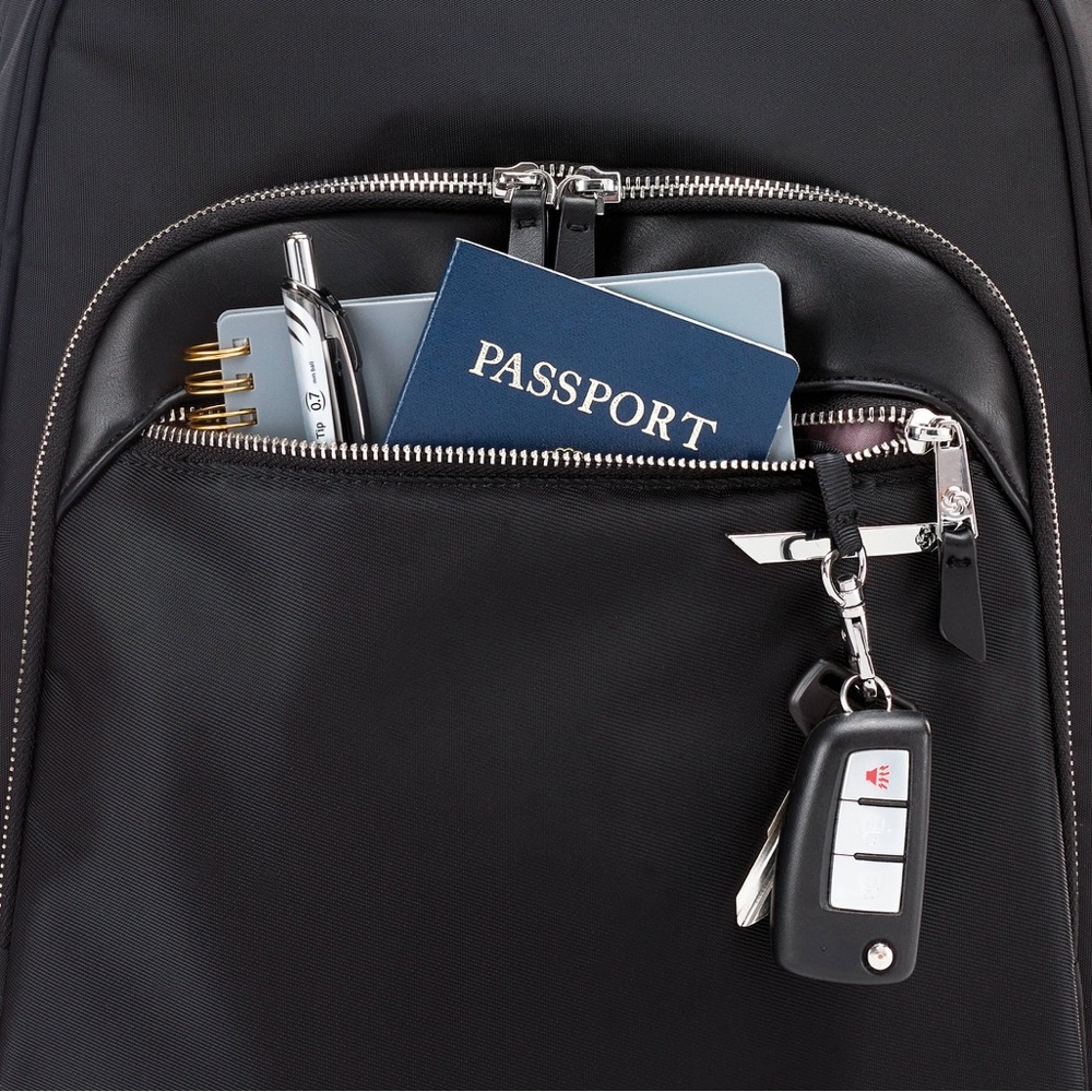 Samsonite Just Right Standard Black Slim Backpack - Picture 10 of 13